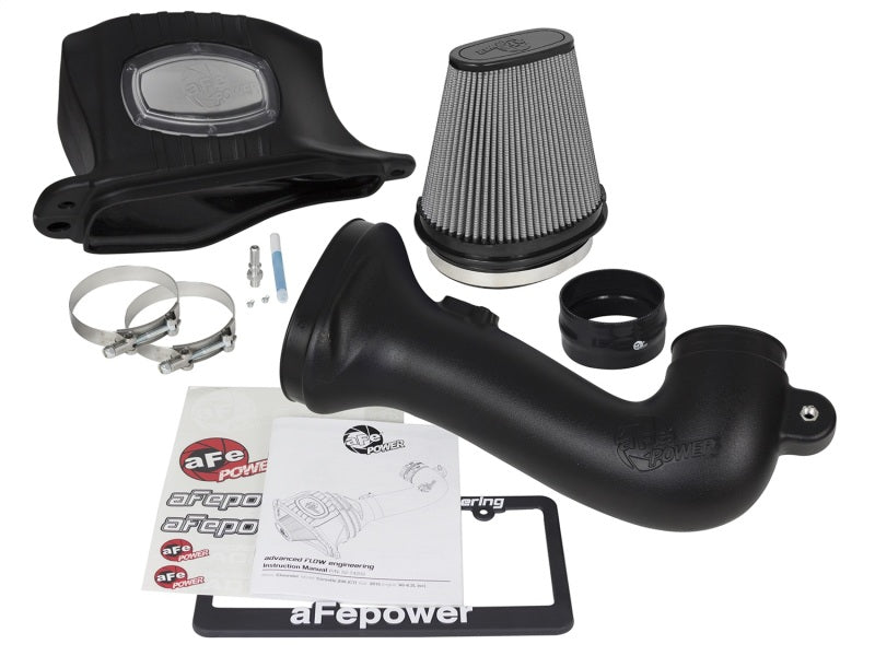 aFe Cold Air Intake System Momentum PRO 5R & PRO DRY S Chevrolet Corvette 51-74202-1 Photo - Unmounted