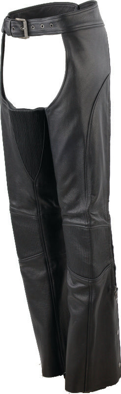 Kuryakyn Leather By River Road Sierra Leather Chaps Black Womens - Small 094449 094449 User 1