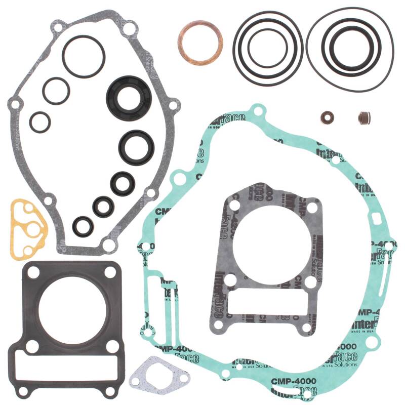 Vertex Pistons Vertex Gaskets 00-03 Yamaha TTR125 Drum Brake Complete Gasket Kit w/ Oil Seals 811640 811640 Photo - Primary