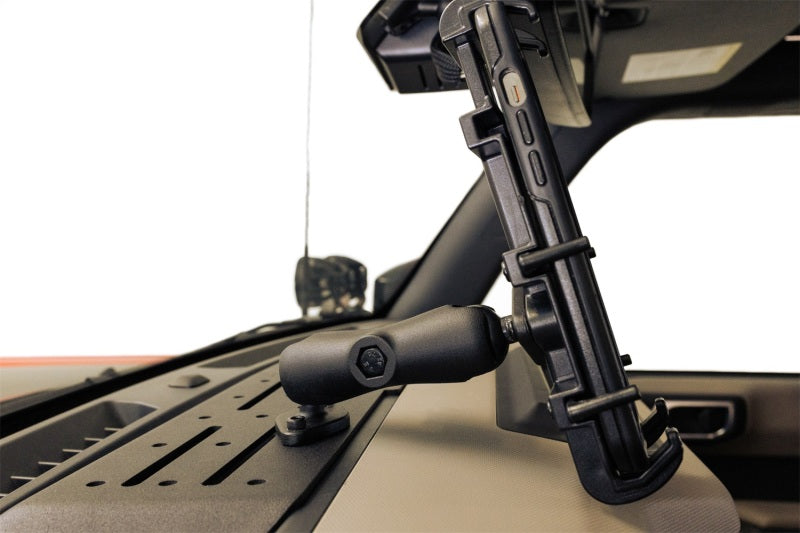 Addictive Desert Designs ADD 21-23 Ford Bronco & Bronco Raptor Digital Device Dash Mount AC2302601NA AC2302601NA Photo - Mounted