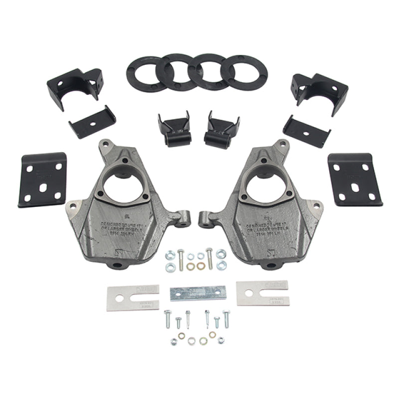 Belltech LOWERING KIT 16.5-17 Chevy Silverado Crew Cab 2WD 3-4F / 7R 1016 1016 Photo - Primary
