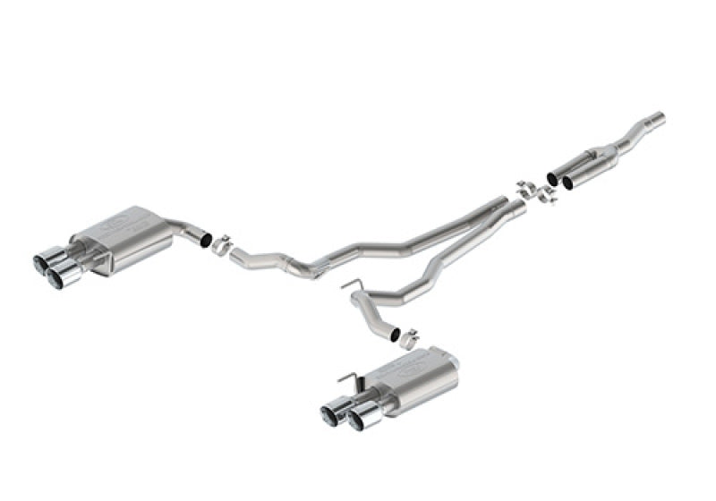 Ford Racing 2024 Mustang 2.3L Extreme Non-Active Cat-Back Exhaust w/GT Valance - Chrome Tip M-5200-M2ECV M-5200-M2ECV User 1