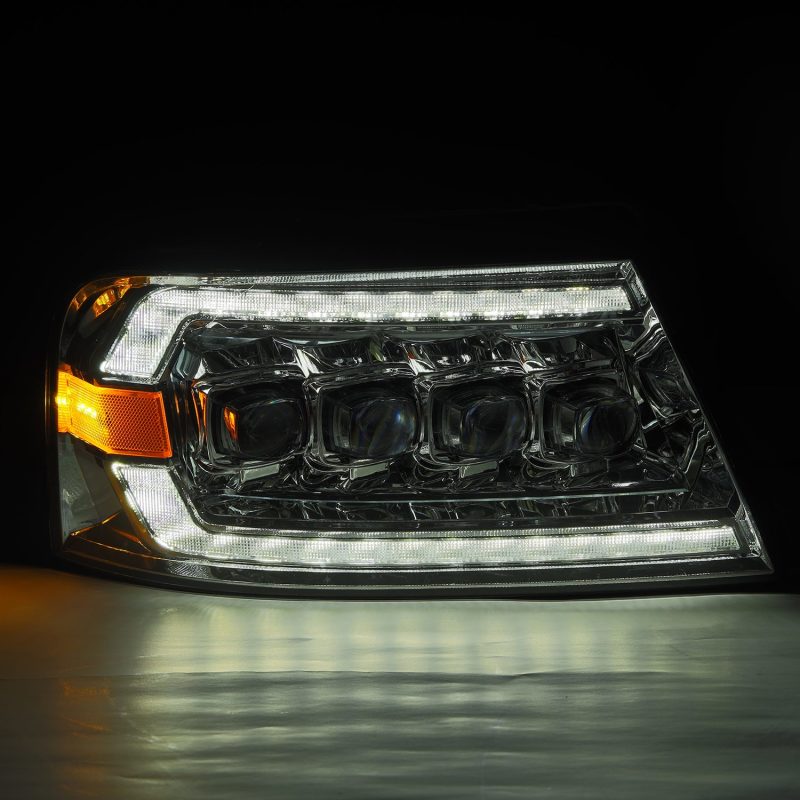 AlphaRex 04-08 Ford F150 / 06-08 Lincoln Mark LT NOVA LED Proj Headlights Chrome w/Activ Light/Seq 880129 880129 User 2