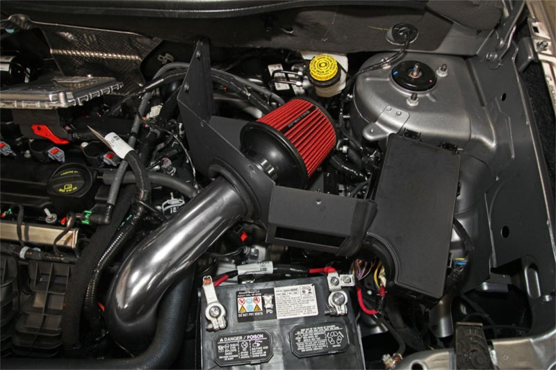 Spectre 11-16 Jeep Patriot L4-2.0L F/I Air Intake Kit - Polished w/Red Filter 9053 9053 Photo - Mounted