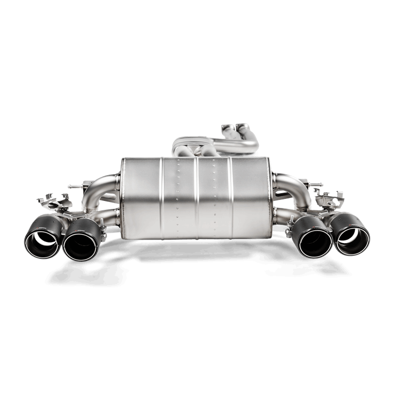 Akrapovic 2018+ BMW M2 Competition/M2 CS (F87N) Slip-On Line (Titanium) w/Carbon Fiber Tips S-BM/T/3H S-BM/T/3H Photo - Primary