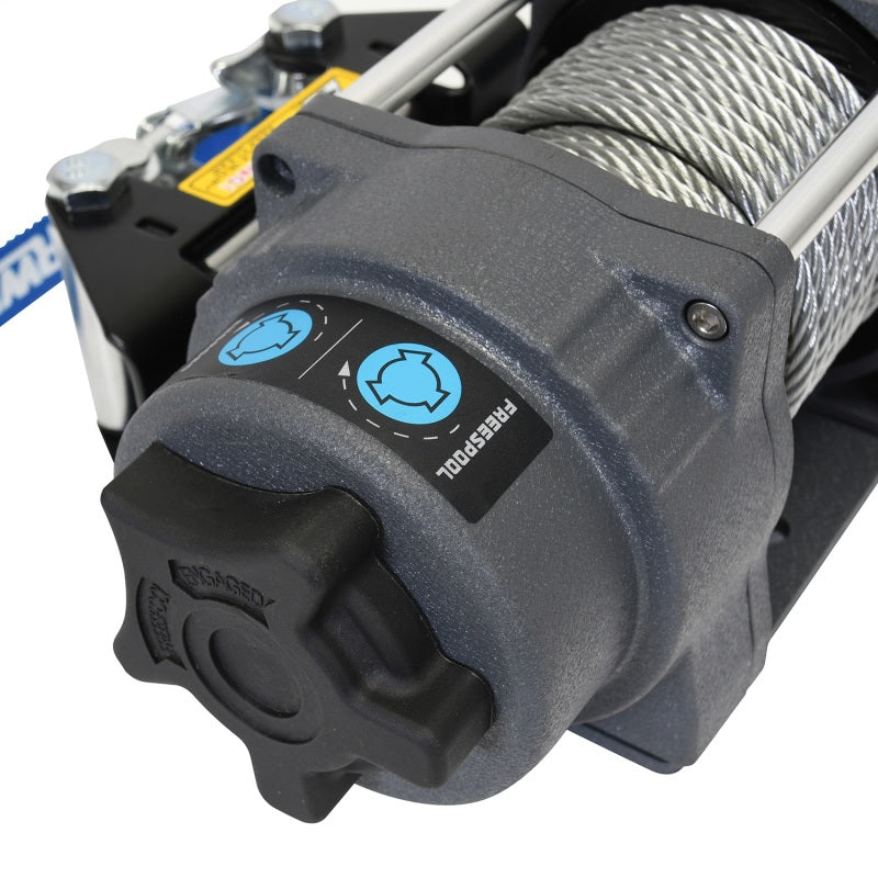 Superwinch 3500 LBS 12V DC 7/32 in x 32 ft Steel Rope Terra 3500 Winch - Gray Wrinkle 1135260 1135260 Photo - Unmounted