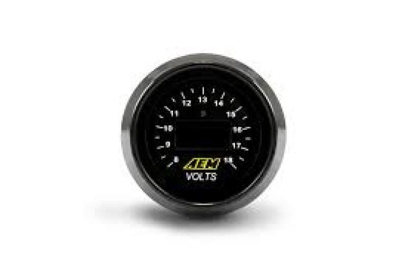 AEM Electronics 52mm Digital Volt Meter Gauge 30-4400 Photo - Close Up