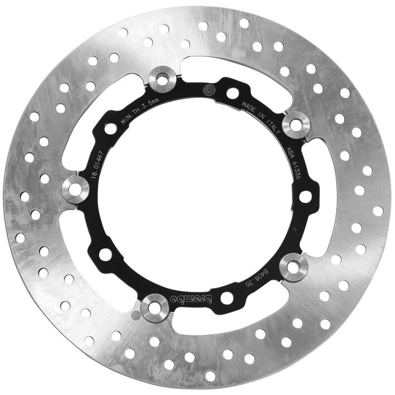 Brembo OE 13-14 Yamaha YP R XMAX 400cc 267x4mm Brake Disc - Front Floating 78B40835 78B40835 User 1