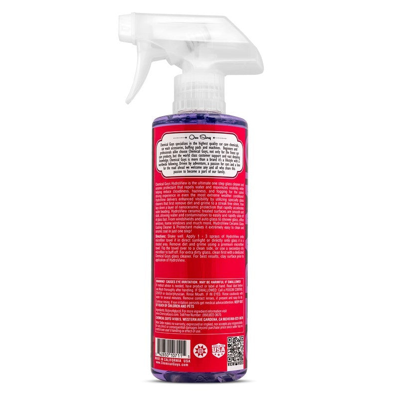 Chemical Guys HydroView Ceramic Glass Cleaner & Coating - 16oz (P6) CLD30116 CLD30116 User 1