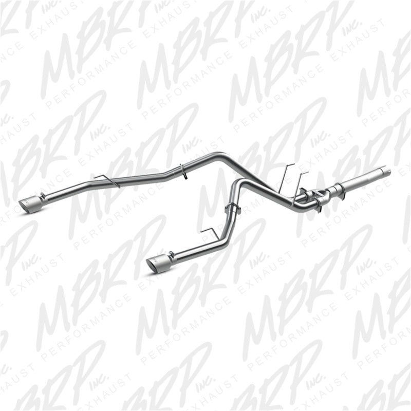 MBRP 2014 Dodge Ram 1500 3.0L EcoDiesel 2.5in Filter Back Exhaust Dual S6171AL Photo - Primary