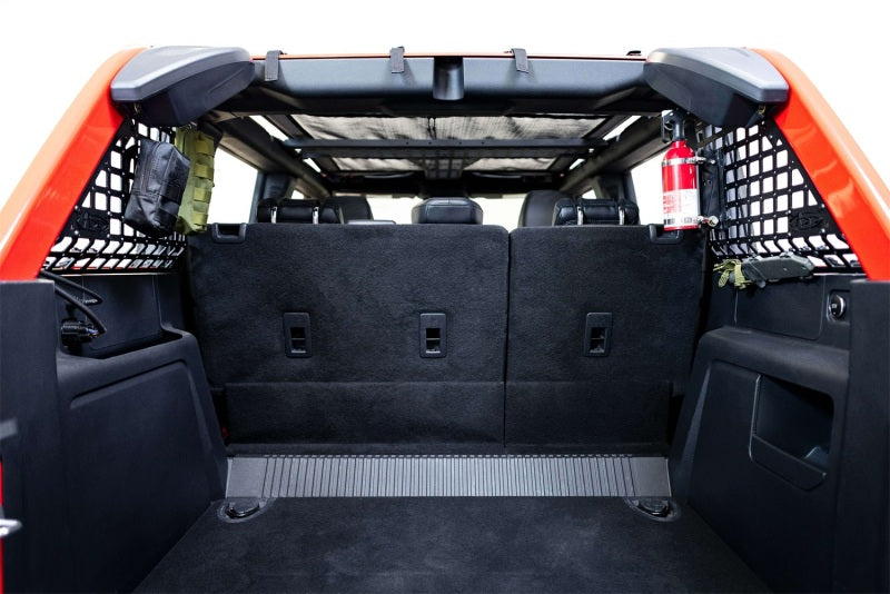Addictive Desert Designs ADD 21-23 Ford Bronco & Bronco Raptor Rear Window Molle Storage Panels AC2302801NA AC2302801NA Photo - Mounted