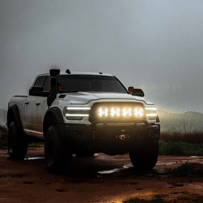 KC HiLiTES SlimLite 8in. LED Stone Guard - Black 7230 7230 Photo - lifestyle view