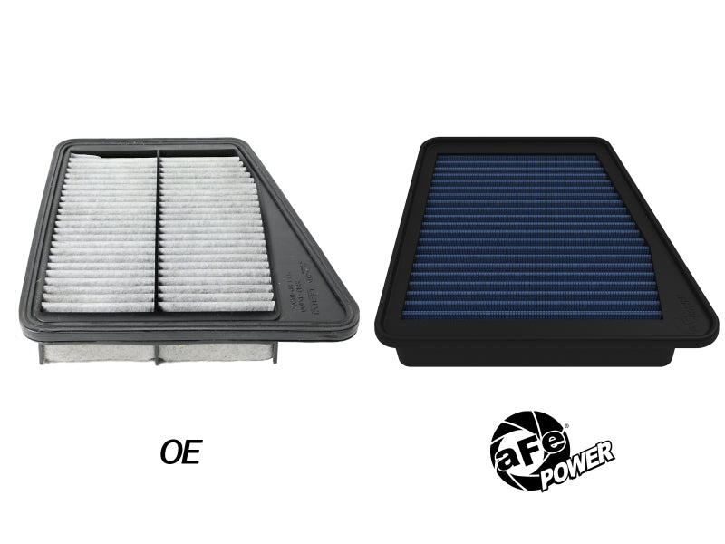 aFe 18-21 Kia Stinger L4-2.0L (t) Magnum FLOW OE Replacement Air Filter w/ Pro 5R Media 30-10426R 30-10426R Photo - Unmounted