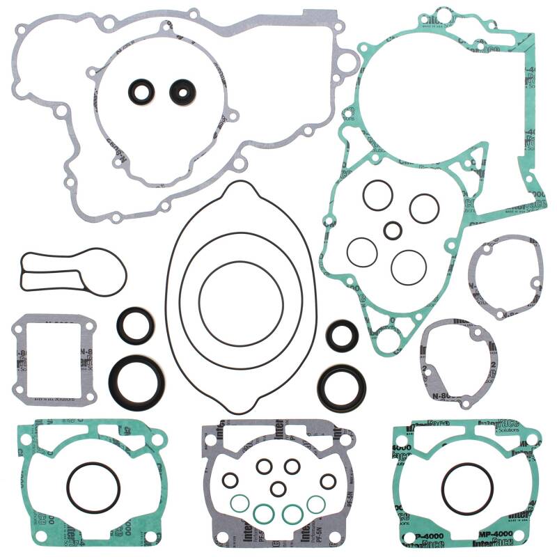 Vertex Pistons Vertex Gaskets 2004 KTM EXC 250 Complete Gasket Kit w/ Oil Seals 811323 811323 Photo - Primary