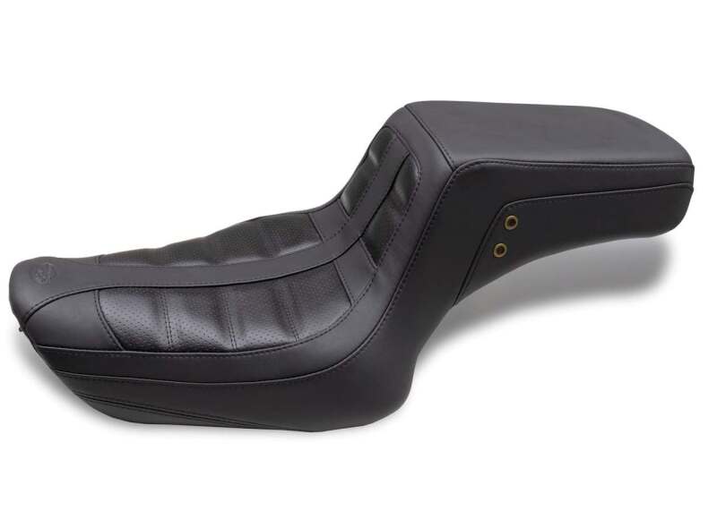Mustang Motorcycle MMP 1 Piece with Driver and Passenger Backrest Original Seats One-Piece Motorcycle Seats main image