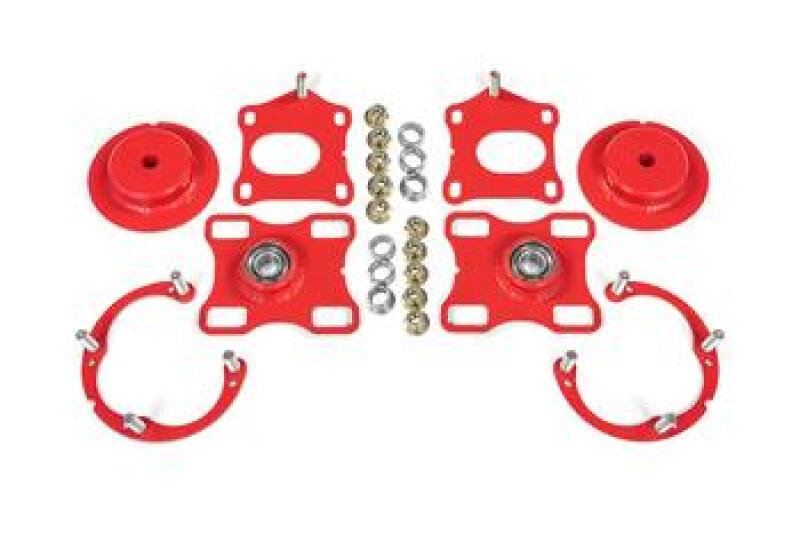 BMR Suspension BMR 11-14 Ford Mustang / Shelby GT500 Caster Camber Plates - Red WAK751R WAK751R User 1