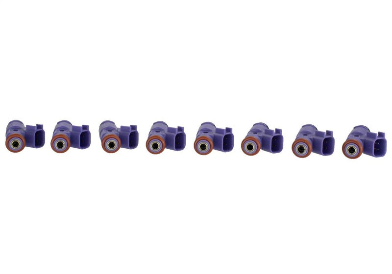 Ford Hi-Flow EFI Fuel Inj Kit 24lbs/hr (8pk) FRDM9593-LU24A M-9593-LU24A Photo - Unmounted