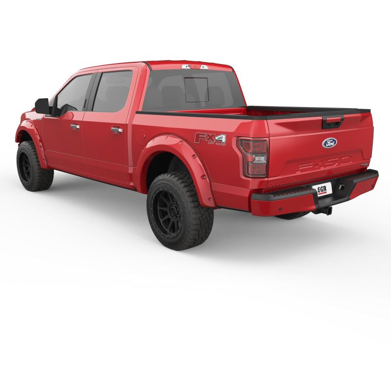 EGR 2018 Ford F150 Bolt-On Look Color Match Fender Flares - Set - Race Red 793574-PQ 793574-PQ Photo - Mounted
