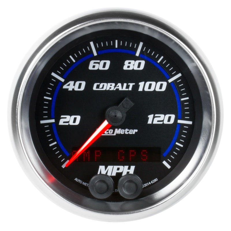 Autometer 3-3/8" Gps Speedometer, 0-140 Mph, Cobalt 6280 Photo - Primary