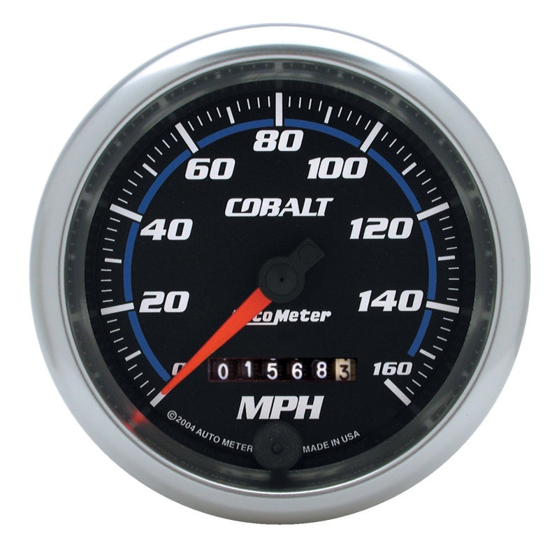Autometer 3-3/8" Speedometer, 0-160 Mph, Mechanical, Cobalt 6293 Photo - Primary