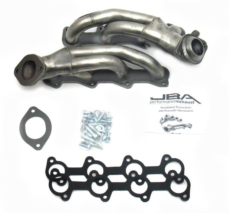 JBA 99-04 Ford Mustang 4.6L 2V 1-5/8in Primary Raw 409SS Cat4Ward Header 1625S-9 1625S-9 Photo - Primary