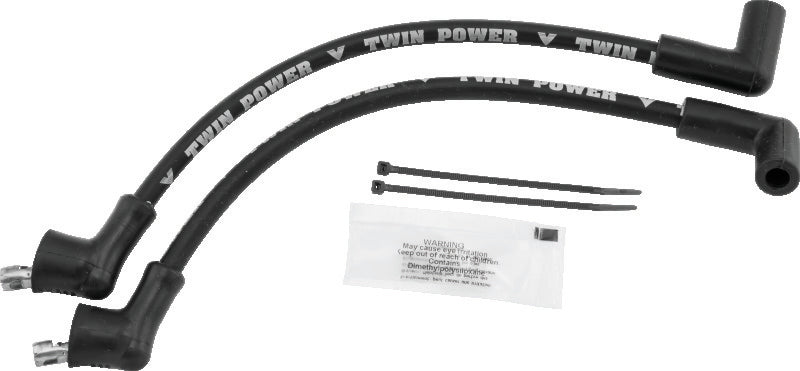 TwinPower Twin Power 82-2000 FXR Black Ignition Wire Set 110119 110119 Photo - Primary