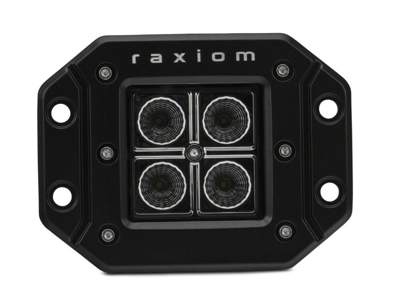 Raxiom 3-In Flush Mount 4-LED Off Road Light Flood Beam Universal (Some Adaptation May Be Required) J106727 J106727 Photo - Close Up