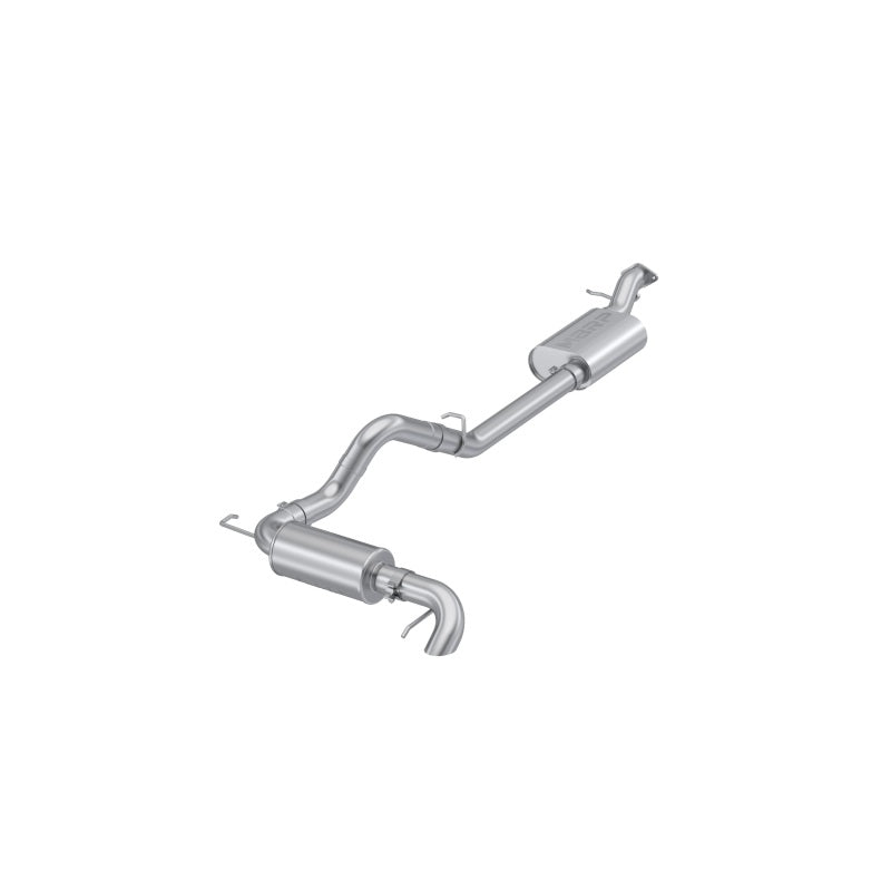 MBRP 2021-2023 Ford Bronco 2.3L/2.7L Aluminized Steel 3in Cat-Back, Single High Clearance Rear Exit S5245AL S5245AL Photo - Primary