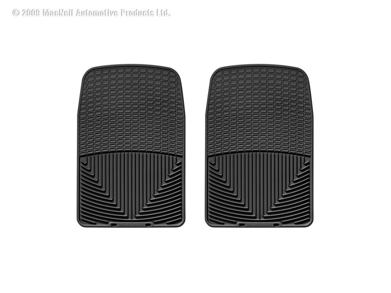 WeatherTech 98 Lincoln Navigator Front Rubber Mats - Black W9 W9 Photo - Primary