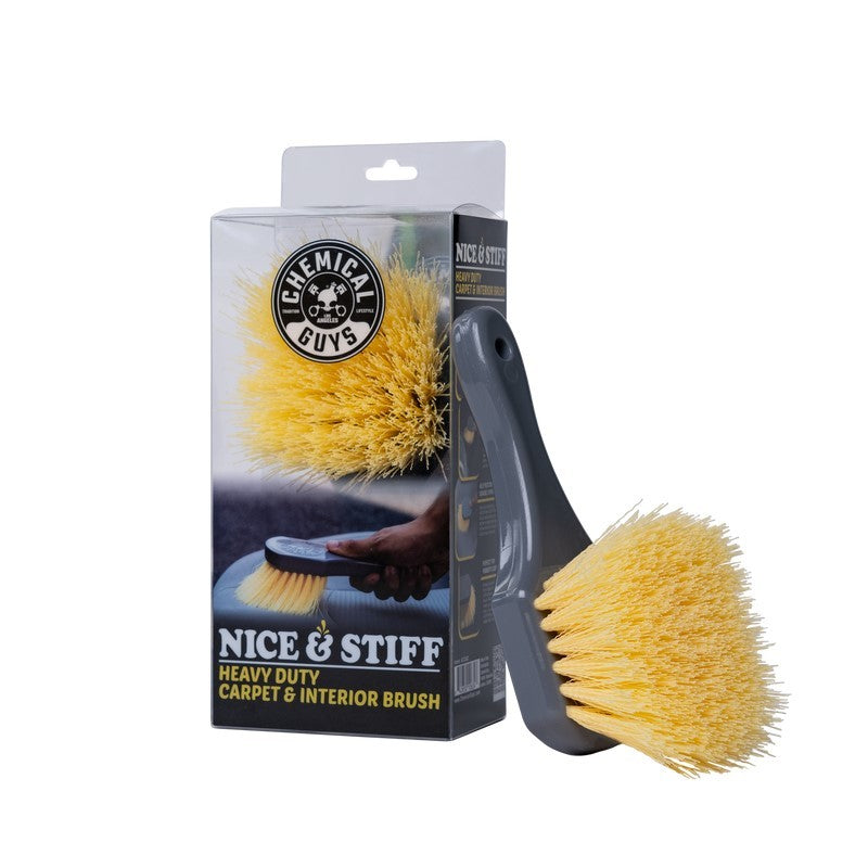 Chemical Guys Stiffy Brush For Carpets & Durable Surfaces - Yellow (P12) ACCG02 ACCG02 User 1