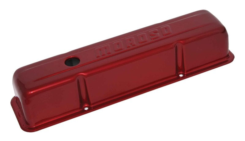 Moroso Valve Covers, Sbc, Red Powder Coat 68006 Photo - Primary