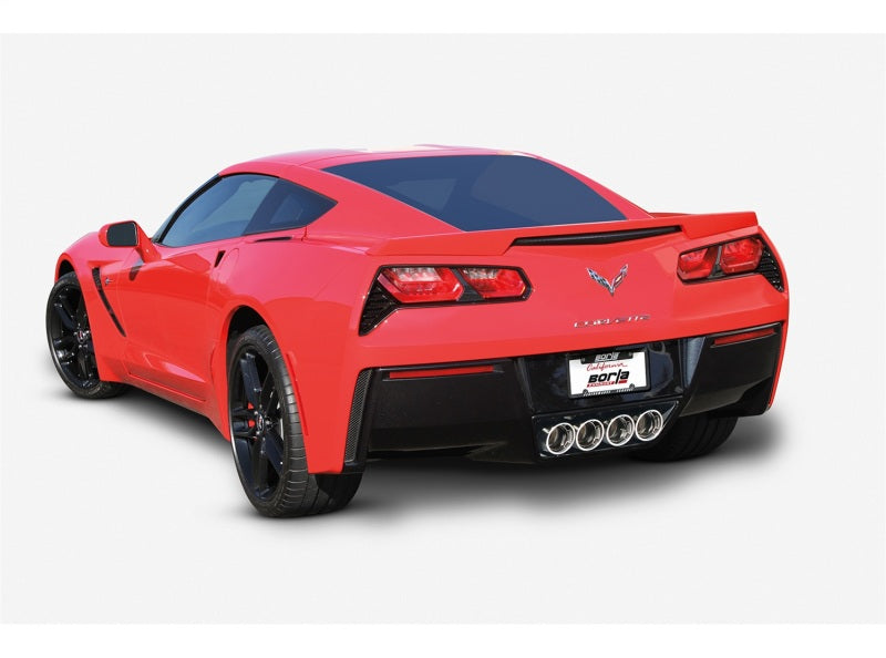Borla 14-15 Chevy Corvette C7 w/o AFM w/o NPP Atak Rear Section Exhaust Quad Rd RL Tips 11881 11881 User 5