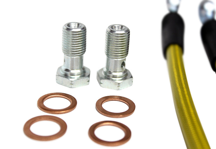 ISR Performance Stainless Steel Front Brake Lines - Nissan 240sx S13/S14