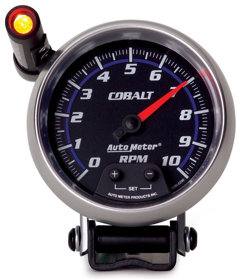 Autometer 3-3/4" Pedestal Tachometer, 0-10,000 Rpm, Cobalt 6290 Photo - Primary
