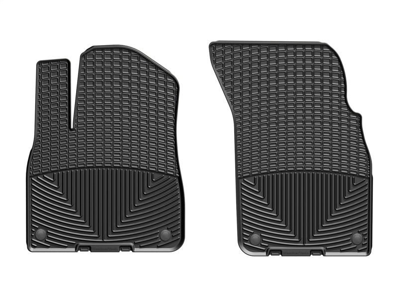 WeatherTech 2017+ Audi Q7 Front Rubber Mats - Black W376 W376 Photo - Primary