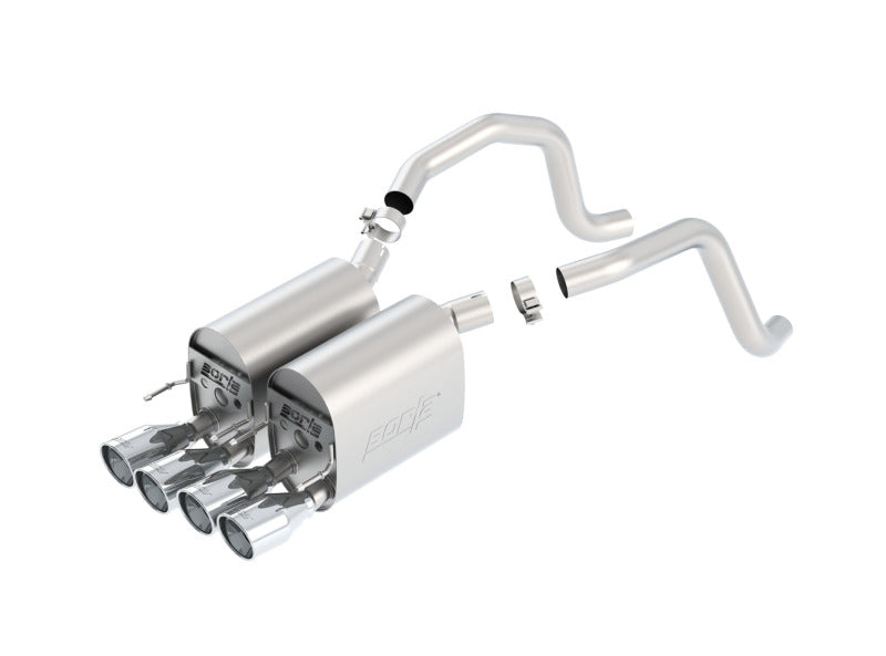 Borla 05-08 Corvette Coupe/Conv 6.0L/6.2L 8cyl 6spd RWD Touring SS Exhaust (rear section only) 11814 11814 Photo - Primary