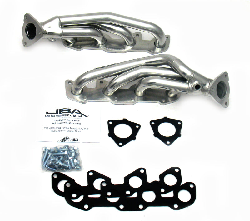 JBA 00-04 Toyota 4.7L V8 1-1/2in Primary Silver Ctd Cat4Ward Header 2010SJS 2010SJS Photo - Primary
