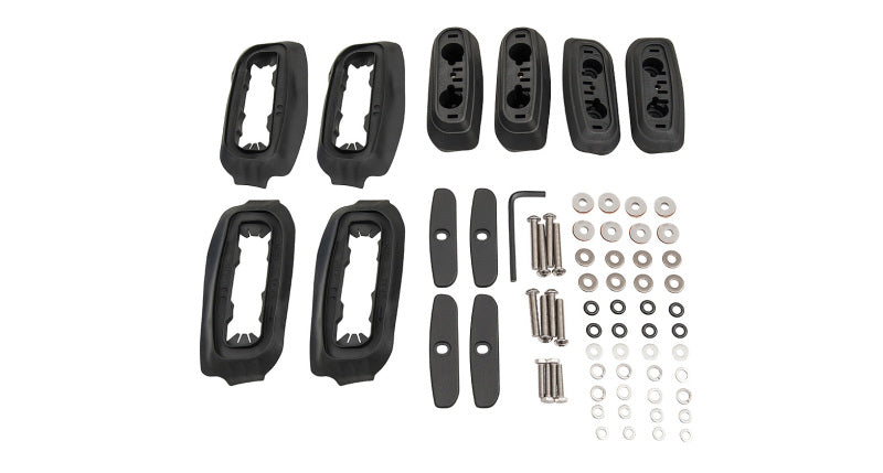 Rhino-Rack 06-15 Toyota FJ Cruiser 4 Door SUV Heavy Duty RCH 2 Bar Roof Rack - Black JA9479 JA9479 Photo - Unmounted