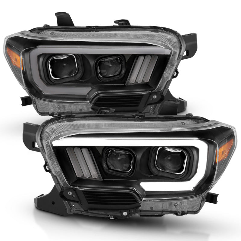 Anzo 16-17 Toyota Tacoma Projector Headlights w/ Plank Style Design 111379 Photo - Unmounted