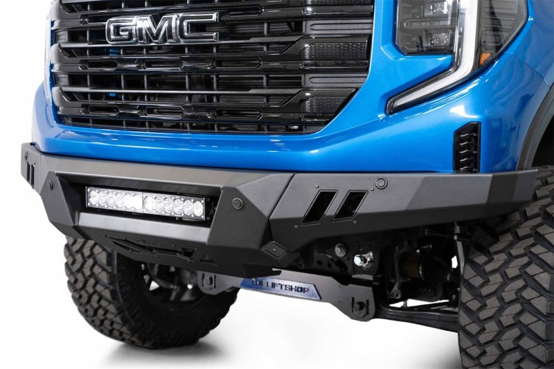 Addictive Desert Designs ADD 2022+ GMC 1500 Black Label Front Bumper F480300010103 F480300010103 Photo - Mounted