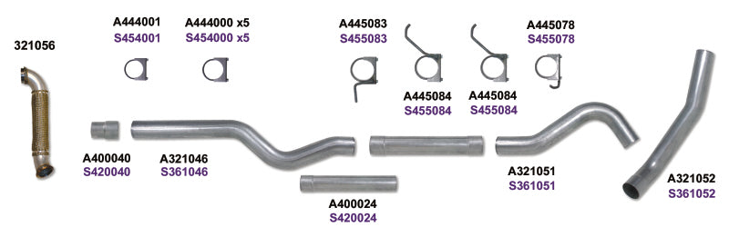 Diamond Eye Performance Diamond Eye KIT 4in CB MRP SGL w/ TDP AL 06-07 Chevy/GMC 6.6L Duramax 2500/3500 K4127A-RP K4127A-RP Photo - out of package