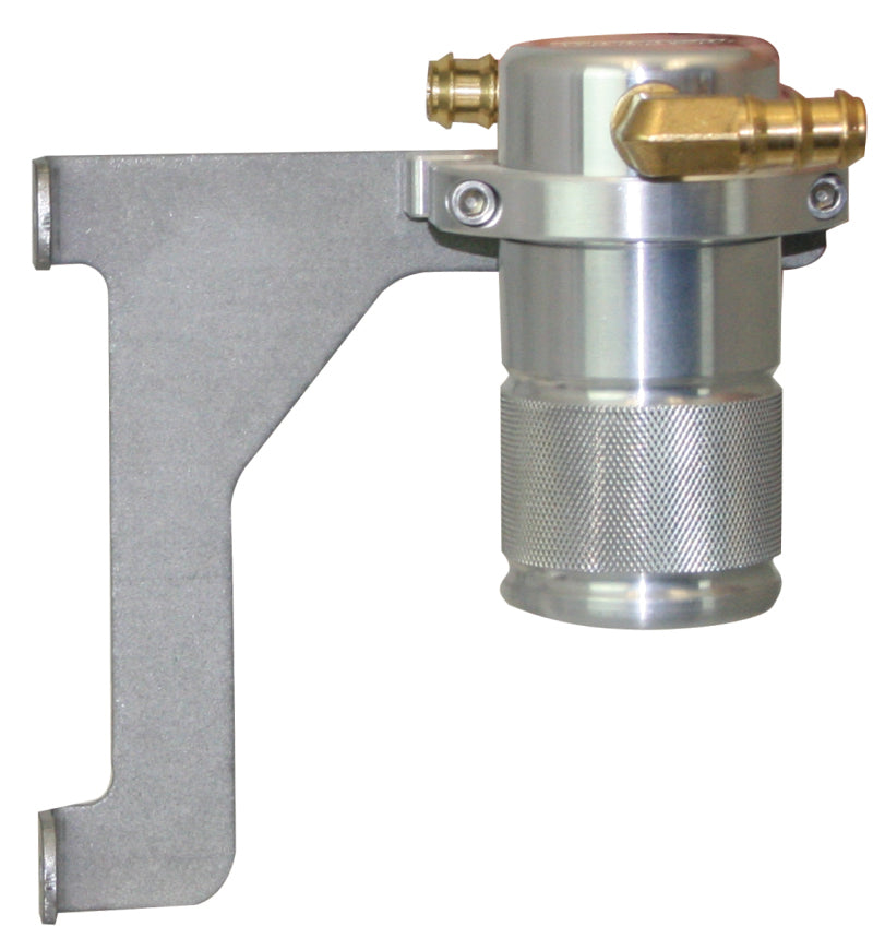 Moroso 12-18 Jeep 3.6L JK Air/Oil Separator Catch Can - Small Body - Billet Aluminum 85670 85670 Photo - Primary