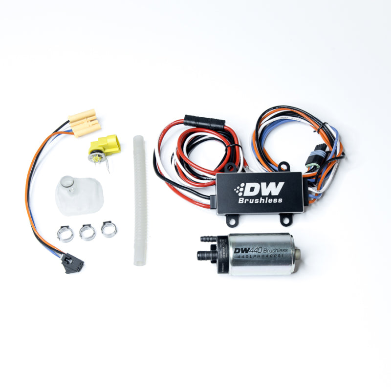 DeatschWerks 440lph in-tank brushless fuel pump w/ 9-0904 install kit + C102 Controller 9-441-C102-0904 User 1