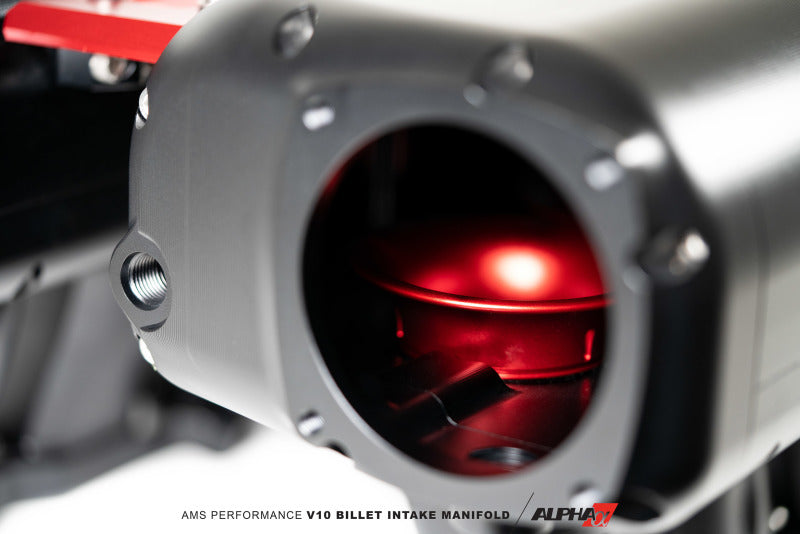 AMS Performance V10 Audi R8 / Lamborghini Huracan / Performante Billet Intake Manifold - CLR Anodize ALP.37.08.0001-1 ALP.37.08.0001-1 Photo - Primary