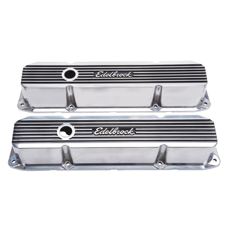 Edelbrock Valve Cover, Elite II, Chrysler, 383-440 Big Block V8, Polished 4276 Photo - Unmounted