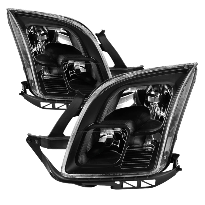 SPYDER xTune Ford Fusion 2006-2009 OEM Style Headlights -Black HD-JH-FFUS06-AM-BK 9035234 9035234 Photo - Primary