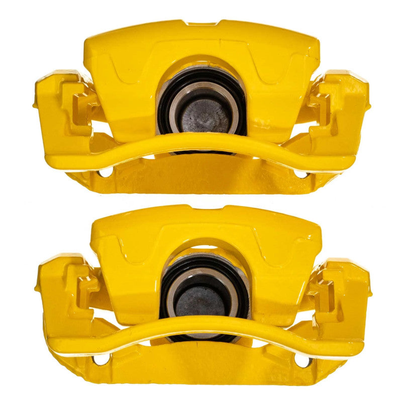 PowerStop Power Stop 10-15 Chevrolet Camaro Rear Yellow Caliper w/Bracket (Pair) S5118AYLW S5118AYLW Photo - Primary