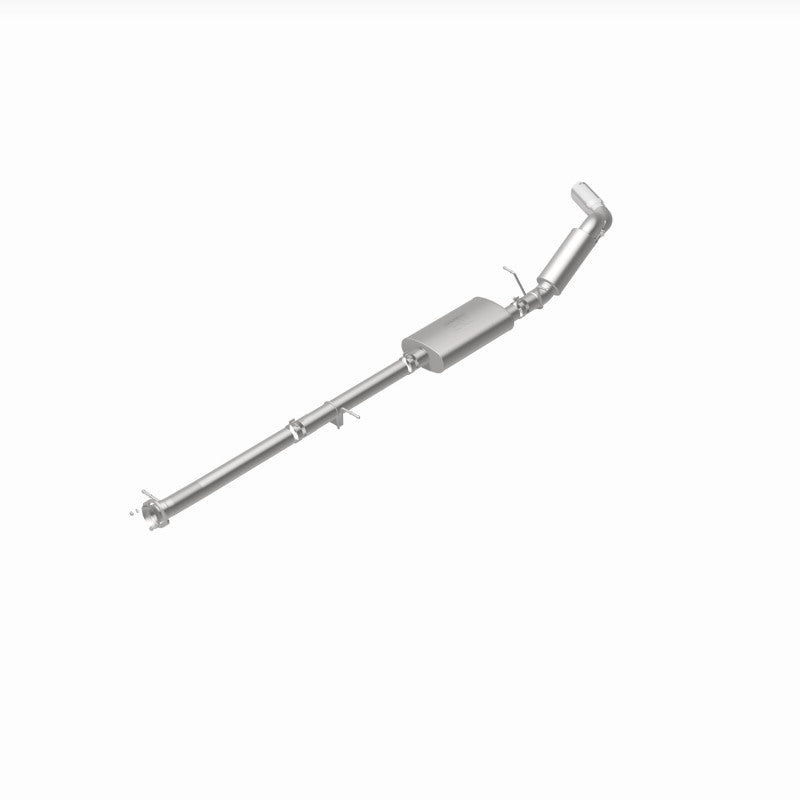 Magnaflow 2022+ GM 2500/3500HD 6.6L Gas Single Passenger Side Rear Exit Cat-Back Exhaust 19524 19524 360 Degree Image Set