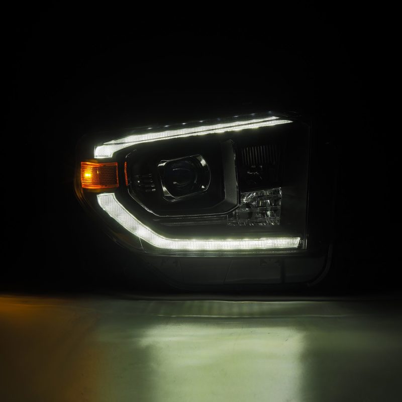 AlphaRex 14-21 Toyota Tundra LUXX-Series LED Proj Headlights Blk w/Actv Light & Seq. Sig + DRL 880835 880835 User 2