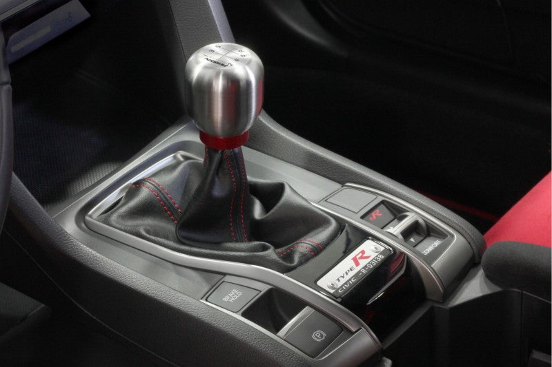 Perrin 17-18 Honda Civic Brushed Stainless Steel Large Shift Knob - 6 Speed PHP-INR-120SS PHP-INR-120SS Photo - Primary